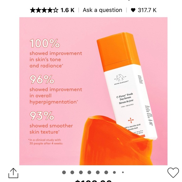 c-serum, must be used soon. Used 2 times and doesn't fit my skin type. - Picture 2 of 2